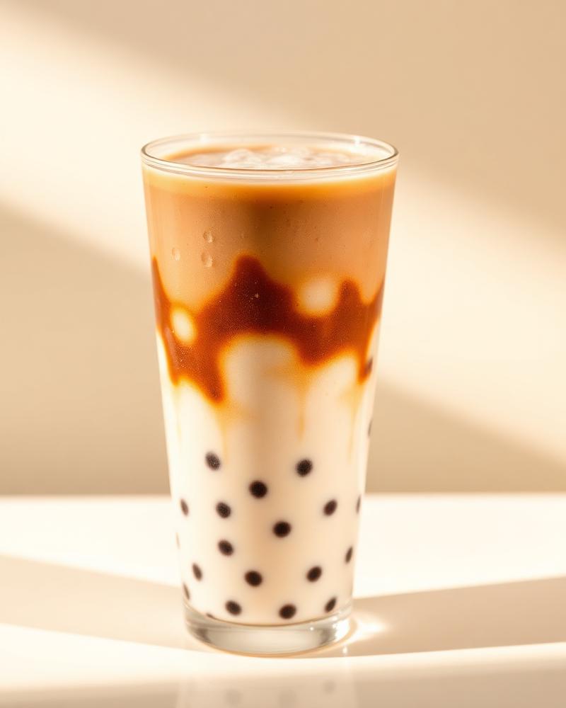 Brown sugar pearl milk tea